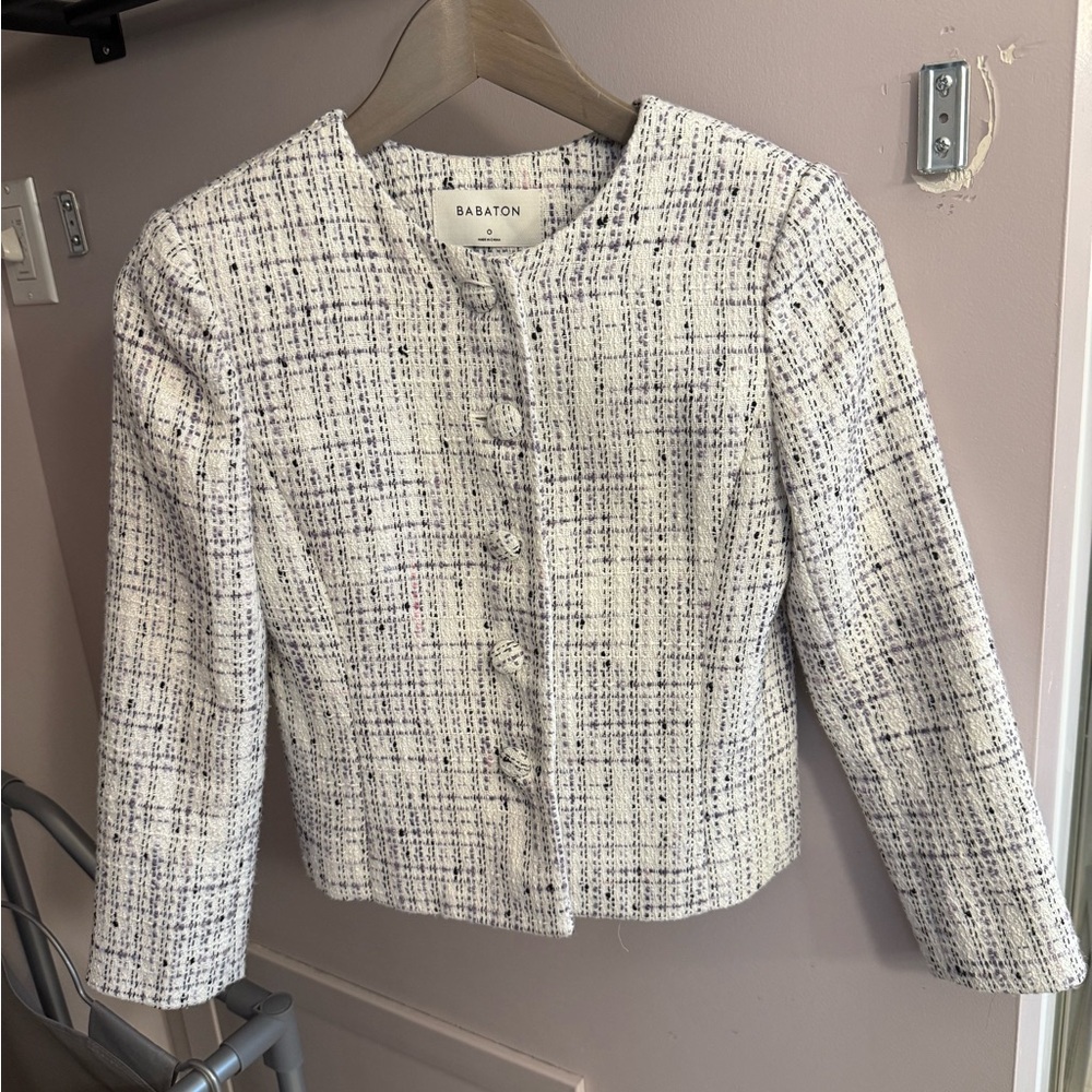 Aritzia Babaton Women's Tweed Jacket